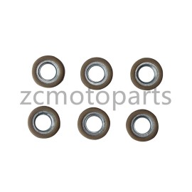 Unbranded Driving Wheel Roller Weight Set 6pcs for GY6 150 150cc ATV Go Kart Scooter Kandi