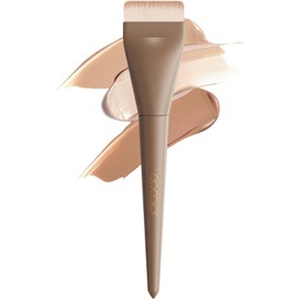 docolor Brocha Plana para Base Líquida – Brocha Ultra Delgada para Maquillaje, Brocha Facial Premium para Difuminar, Crema y Maquillaje Fino, Herramienta para Rostro, Pincel Plano