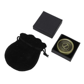 Haptic Coin Slider Men Women Portable Skull Pattern Anxiety Stress Relief Magnetic Push Slider Sensory Toy