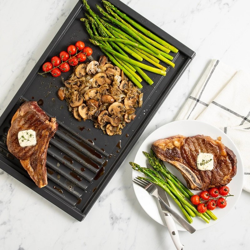 Nordic Ware Basalt Dual Top Grill Griddle