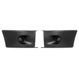 KUAFU Front Bumper End Cap Compatible with 2003-2007 Freightliner M2 106 112 Bumper Corner Cover Driver and Passenger Side Plastic (PP) Black