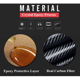 YOCTM for Jeep Grand Cherokee 2011 2012 2013 Interior Accessories Real Carbon Fiber Center Console Cup Holder Cover Trim