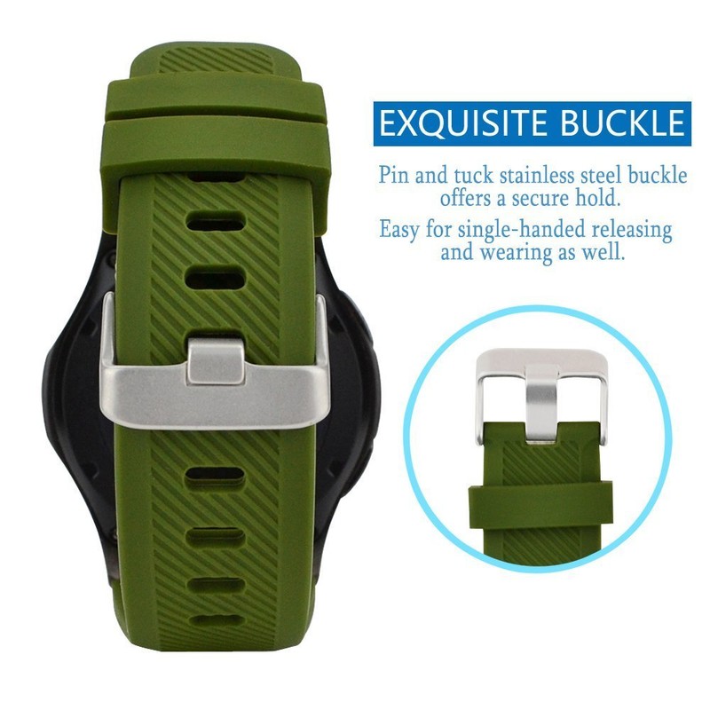 MroTech replacement watch strap, 22 mm, compatible with Gear S3