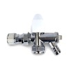 Wärmer System 15mm x 1/2 Angled Radiator Valve, Lockshield Angled