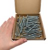 Pack of 50 DIN 7504 P Galvanised Steel 4.8 x