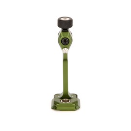 3 Legged Thing BINOZ Binocular Mount - Arca-Swiss, Capture & QD Compatible | Universal Tripod Adapter for Binoculars, Monoculars & Spotting Scopes | Sturdy & Lightweight (Moss Green)