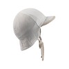 Sterntaler Boys' Peaked Cap Neck Reversible Sun Hat, beige, 49