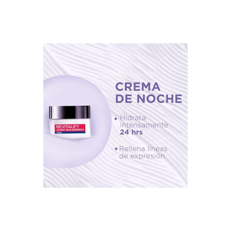 LOréal Paris Kit Revitalift Ácido Hialurónico Sérum, Cremas DíaNoche y