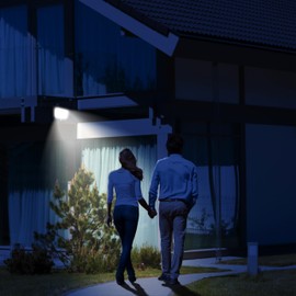 Retoo Solar Lights for Outdoor Use with Motion Sensor, 108 LEDs, Improved Model Solar Lamp Outdoor for Garden, Solar Lights for Outdoor Use, Ideal for Patio, Porch, Garage, Front Door