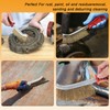 Wire Brush Set of 3 Grill Brush Hand Wire Brush
