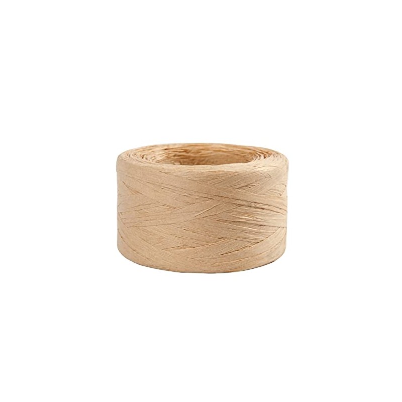Paper Raffia Raffia L 100 m W 7-8 mm Beige