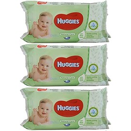 Natural Care Baby Wipes, Sensitive, 3 packs of 56 (168 ct)