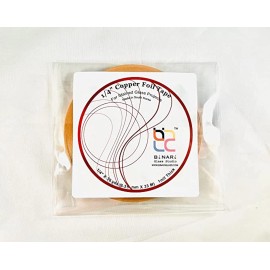 Venture 1/4" Copper Foil COPPER BACK - 1 Roll  Stained glass supplies