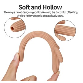 Baby Teething Toy, Silicone Cactus Design (Mustard)