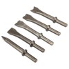 5pcs Air Hammer Chisel, Pneumatic Hammer Bit Set for 150/190/250