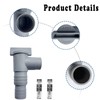 Ahaimy Flowclear Replacement Parts, Pool Hose Connector, Hose Connector 38