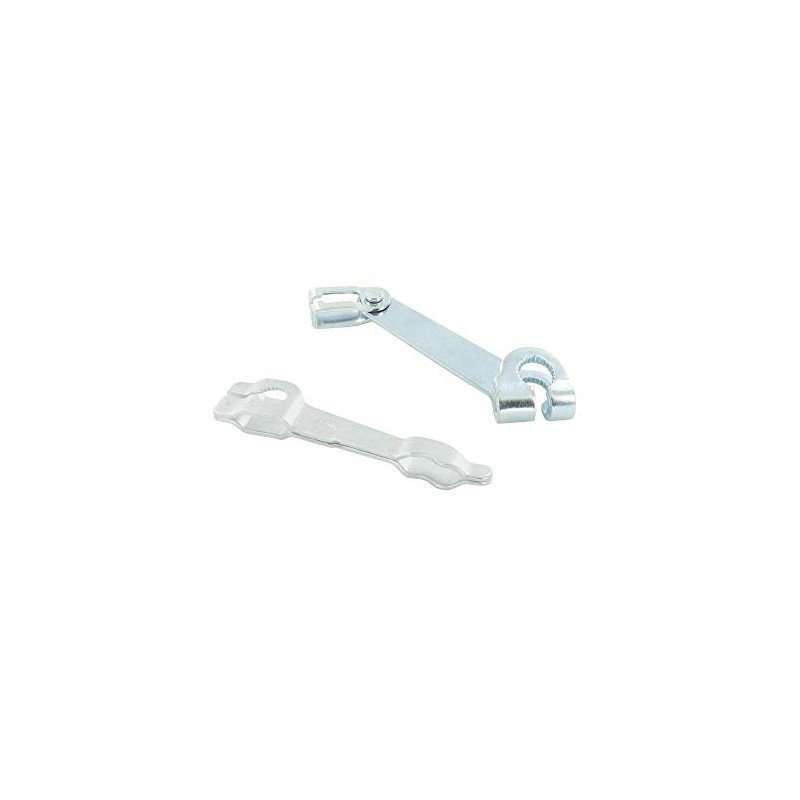 AKF Set Brake Levers Front and Rear for Simson S51,