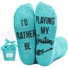 HAPPYPOP Guitar Socks for Guitar Lovers - Guitar Gifts for