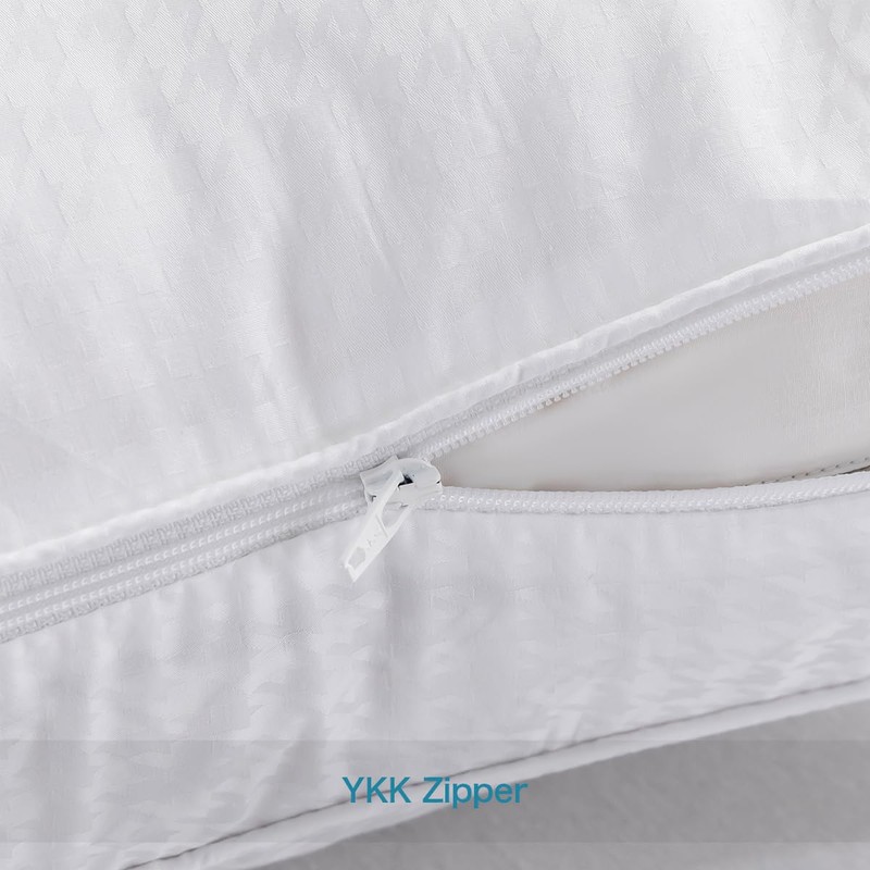 STONECREST Gusseted Pillow Protector - 2 PCs, Zipper Premium Gusset