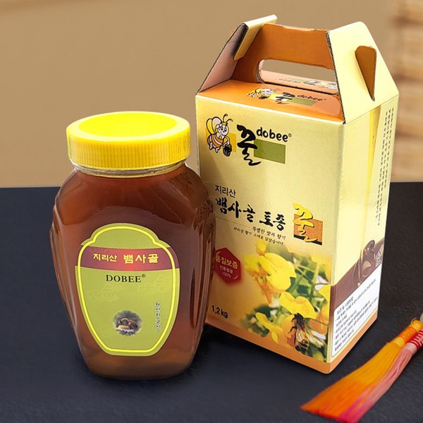 Jirisan Baemsagol Local Honey [On Sale] Miscellaneous Honey Premium 2.4kg Gift Set (Bottle/Gift Box)