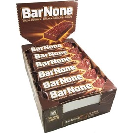 BarNone Chocolate Bar | Chocolate Wafer – Pure Milk Chocolate - Peanuts | A Chocolate Lover’s Candy Bar | BarNone Chocolate Bar Brought To You By Iconic Candy | 24 Count