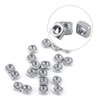 Square Nut, 100Pcs M3 M4 M5 M6 M8 DIN557 Stainless