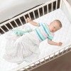 Moonsea Waterproof Crib Mattress Protector Quilted Toddler Bed Pad Cover