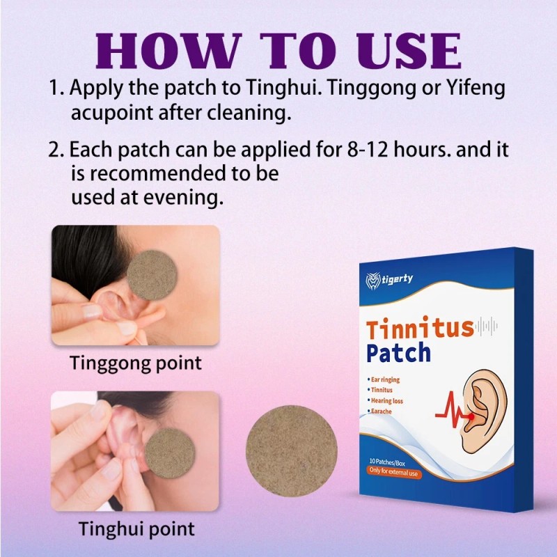 10pcs Tinnitus Relief for Ringing Ears Effectively Reduce Ear Noise