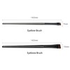 Ksvsonrvi Blade Eyeliner Brush + Eyebrow Brush Set, 2 Pack