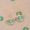 Teapot Themed Gifts For Women Earrings Wonder Land Mini Tea