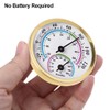 1 Pack No Battery Required Temperature Humidity Gauge Analog Hygrometer