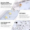 ZNTVW WPW10515057 W10515057 Refrigerator LED Light with Cover Compatible with