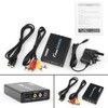 Topeng HDMI to 3 RCA AV+S-Video CVBS Composite R/L Audio