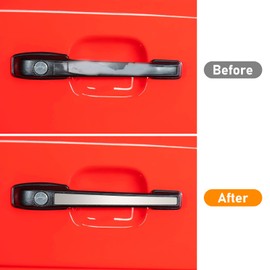 TTCR-II Compatible with Door Handle VW Golf Jetta Rabbit Scirocco Exterior Door Handle Front Right 191837206A Door Handle Right Front Door Handle Trim (Front Passenger Side)