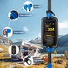 30 Amp RV Surge Protector with Circuit Analyzer, Dual Extension
