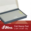 Shiny SHI-40168 Small Rubber Stamp Pad, 2 3/4" x 4