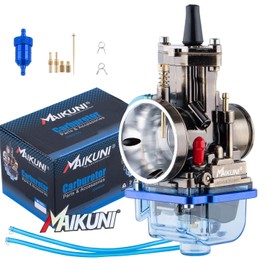 PWK Carburetor 28mm Carb High-Performance Motorcycle Carburetor with Carb Jets for 125cc to 200cc Engine Racing ATV Parts Kart Off Road Scooters 2T 4T Engine Motocross Scooter