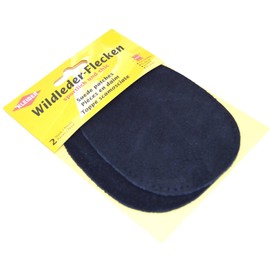 Kleiber + Co.GmbH Suede Stains Small, Approx. 12.5 cm x 10 cm, 2, Dark Blue