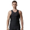 Topeter Padded Sports Vest Chest Rib Back Protection for Lacrosse
