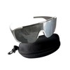 Cycling Sunglasses for Men and Women, Lightweight Mirrored Sports Glasses