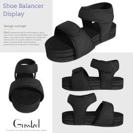 GUSSTZEL Professional Shoe Lift for Uneven Legs, Shoe balancer, Shoe Leveler for Walking Boot, Even Up for Men & Women, Men 10-12