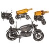 Motorcycle IV Metal Bottle Holder 30 x 17.5 cm