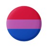 Pride Bisexual Bi Flag Design Support Badge 1in 25mm