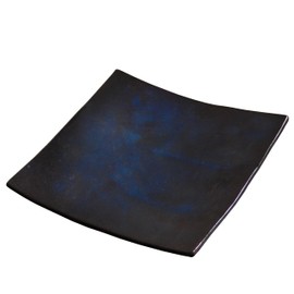 Leather King Genuine Leather Tray (Space Blue, Square)