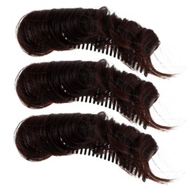 IWOWHERO 3pcs Hair Volume Pad Insert Bun Support Base Hair Lifter Fluffy Pads Discreet Accessories for Women Styling