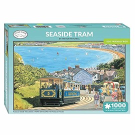 Seaside Tram 1000 Piece Jigsaw