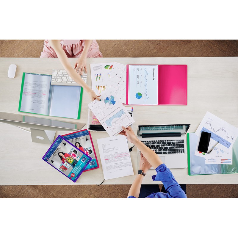 OXFORD Polyvision A4 Document Protector 60 Sheets / 30 Pockets