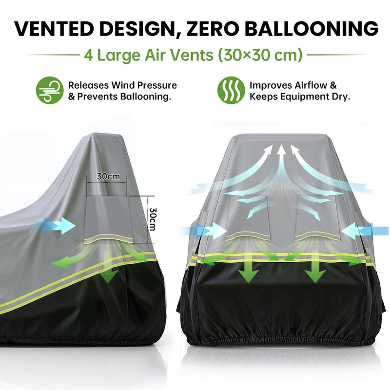 Tractor Cover for Kubota, Fits Compact & Utility Tractors with