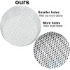 LASSHSWA Kitchen Sink Drain Strainer (2 Pack) with Large Wide