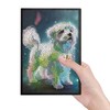DCIDBEI DIY Diamond Painting Notebook Dog A5 Blank 12 Zodiac
